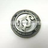 Special Design Antique Plated Zinc Alloy Badge Old School Style Lapel Pin thumbnail-2