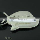 Metal Air Plane Shape Travel Card/ Metal Luggage Accessory Tag Card thumbnail-2