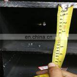 China Online Shopping Carbon for Pvc Asian Iron Square Tube pe Black With Yellow Stripe Pipe