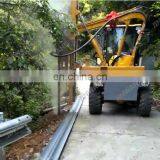 Highway Hydraulic Post Installation Guardrail Hydraulic Loaded Pile Driver thumbnail-7