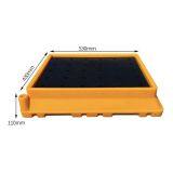 Anti-leakage HDPE Plastic Pallet for Oil and Chemicals Containment thumbnail-2