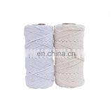Macrame Cord 100% Cotton 4 Strands Cotton Rope Multiple Use Macrame Cord With Free Sample thumbnail-2