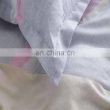 2020 Summer New Arrival Household Products Leaves Plaid Simple Style Aloe Cotton Bed Linen Comforter Bedding Set Cheap Price thumbnail-5