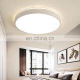 Simple Round White Bedroom Ceiling Lamp LED Chandelier thumbnail-2