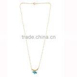 Fashionable New Simple Design Chain Necklace, Heart Charm Necklace Wholesale thumbnail-2