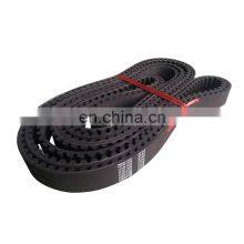 Black Rubber Synchronous Timing Belt Closed Loop Rubber Belt