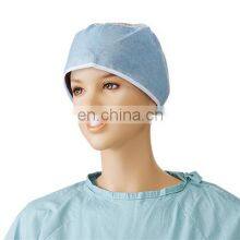 Wholesale Disposable Nonwoven Surgical Doctor Surgeon Items Caps For Hospital And Food Industry thumbnail-1