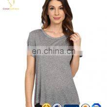 T-shirt Thin Ladies Fashion Wool Cashmere Sweater Pullover Model thumbnail-4