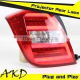 AKD Car Styling Chevrolet Tracker Tail Lights Trax LED Tail Light Tracker Led Rear Trunk Lamp DRL+Turn Signal+Reverse+Brake thumbnail-1