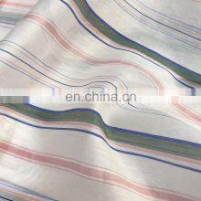 Bci Cotton Yarn Spandex Nylon Pinstripe Nylon Fabric for Dress Woman Material thumbnail-3