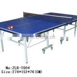 Movable Outdoor Pingpong Table , Table Tennis Table thumbnail-1