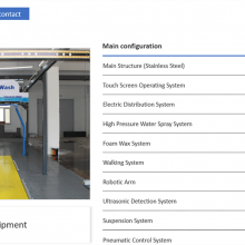 CBK 308 Good Price 360-degree High Pressure Water Single Arm Automotive Touchless Car Wash Machine With Unique UFO Shape Design thumbnail-5