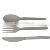 Environmentally Friendly and Compostable Take-out Fork, Spoon and Knife 100% Biodegradable Disposable PLA Tableware Set