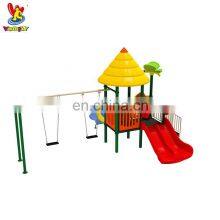 Classic Themes Amusement Park Games Rides Kids Games Play Outdoor Plastic Slide Playground Equipment With Swings Playsets thumbnail-2