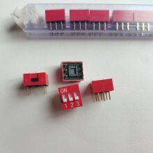 Taiwanese KE DIP Switch DSWB03LHGET DIP3 Plug-in 3-position Toggle Switch Coding Switch thumbnail-2