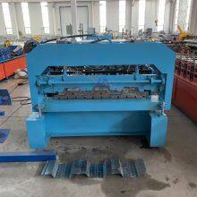 High Quality Automatic Galvanized Steel Metal Floor Deck Roll Forming Machine PLC Control Used Motor Engine Tile Purlin thumbnail-2