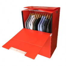 Durable PP Corrugated Plastic Garment Moving Boxes – Custom Clothes Packaging & Storage thumbnail-1