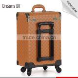 Hot Product!Makeup Artist Trolley Makeup Organizer Case With Beautiful Mirror thumbnail-3