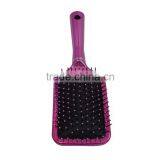 Popular and Top Selling Cushion Electroplate Hair Brush thumbnail-4