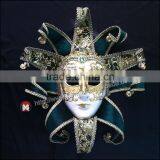 Handwork Full Face Mask Venice Mask Elegant Mask for Party Decoration Mask thumbnail-1
