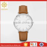 Wholesale Western Watches Price Stainless Steel 5atm Water Resistant Wrist Watch