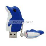 Blue Color Dolphin 32gb Usb Disk With Keychain thumbnail-1