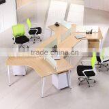 Modern Y Shaped 6 Person Office Workstation,call Center Partition (SZ-WSB326)