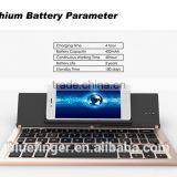 Aluminum Alloy Bluetooth Mini Folding Wireless Keyboard for Laptop and Mobile Phones thumbnail-3