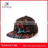 BLACK/RED/YELLOW FLAT BRIM FLEXFIT HAT CAP BRAND NEW SZ L/XL thumbnail-1