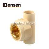 BRASS THREADED FEMALE TEE(CPVC ASTM D2846)