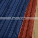 Wholesale Soft Polyester Blackout Satin Stripe Curtain Fabric