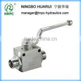 Ningbo Manufactory Hot Sell High Pressure Plastic Ball Valve thumbnail-1