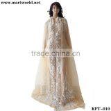 Golden Kaftan Maxi Dress Wholesale (KFT-010)