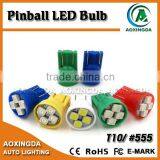 Pinball Lighting Manufacturer 3528SMD LED Pinball Bulb Lamp