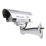 Dummy-AB-BX-11 Flashing Light Dummy Fake Security Surveillance Camera Solar Power CCTV