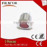 Led Indicator Light 120v 19mm Dia Whaterproof Flush Head Red and Green Led Lamp thumbnail-6