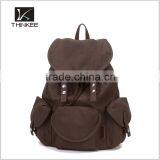 Girls Canvas Drawstring Backpack Light Weight Drawstring Bags Foldable Drawstring Backpack