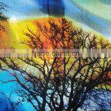 Digital Tropical Print Viscos Rayon Fabric at Factory Price thumbnail-2