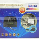 Universal Car and Home Adapter for Laptop 100W 120W With LCD Display thumbnail-6