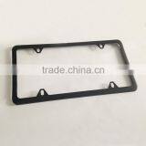 Custom Stainless Steel America Size Matte Black Car Blank License Plate Frame,car License Frame thumbnail-2