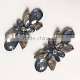 Flower Pattern Acrylic Applique,beaded Floral Designs Applique,3D Applique thumbnail-2