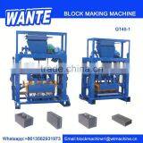 WANTE BRAND QT40-1concrete Block Machine Algeria With Quality Certification