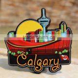 Hot Selling Calgary Magnetic Refrigerator Calendar,Custom TOURIST SOUVENIR Rubber FRIDGE MAGNET ---DH20724 thumbnail-1