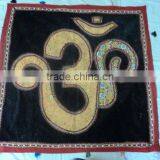 Hindu om Patchwork Wall Hangings