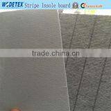 WodeTex Good Hardness Grey Stripe Insole Board
