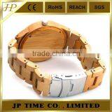 5 Years Natural Bamboo Made Luxury Bamboo Wrist Watch Analog Quartz thumbnail-3