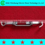 High quality U.S. type drop forged galvanized turnbuckle hook and eye line hardware
