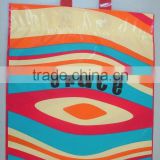 soft-loop handle carrier bag