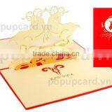 Aries New Zodiac 3d Pop up Card thumbnail-1