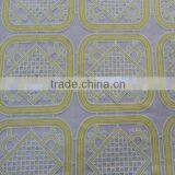 YH006# 2015 China Supplier Cotton Polyester Burning Flower Lace Fabric for Fashion Dresses thumbnail-4